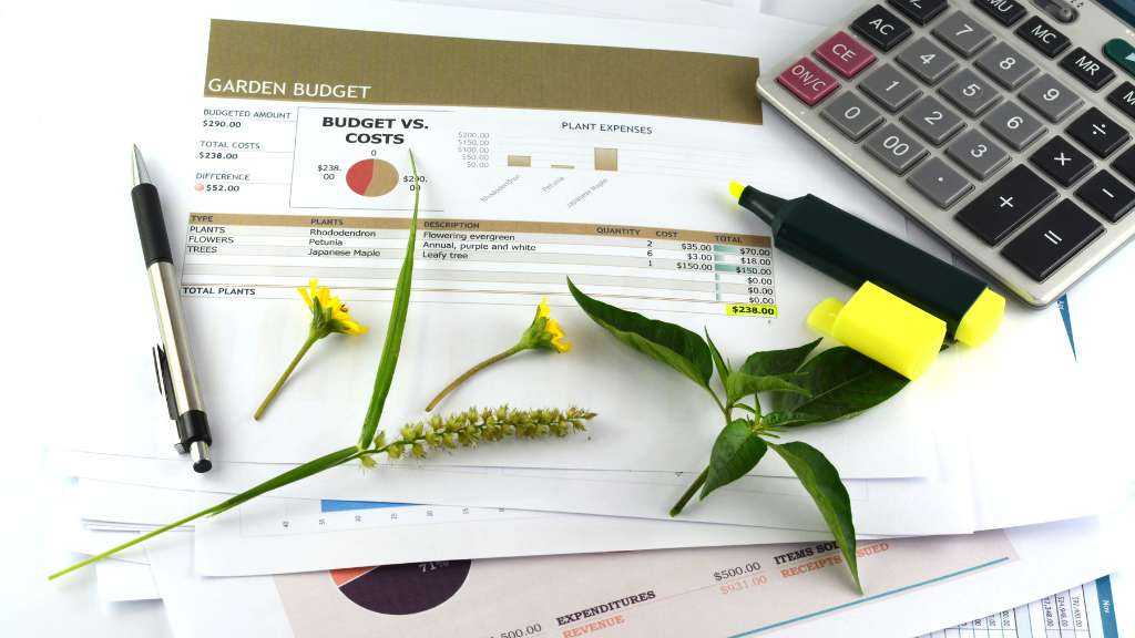 Garden budget from Dream Garden
