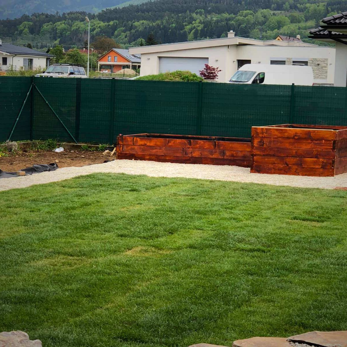 Lawn installation by Dream Garden – professional sod (turf) installation