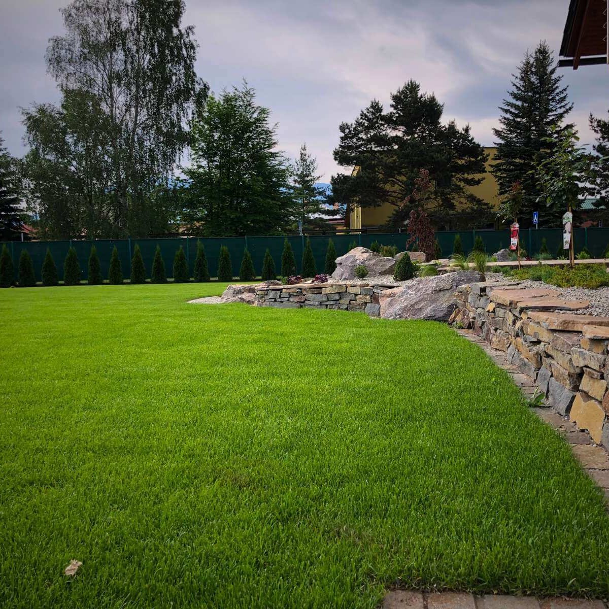 Exterior in Varín by Dream Garden – professional garden design with landscaping