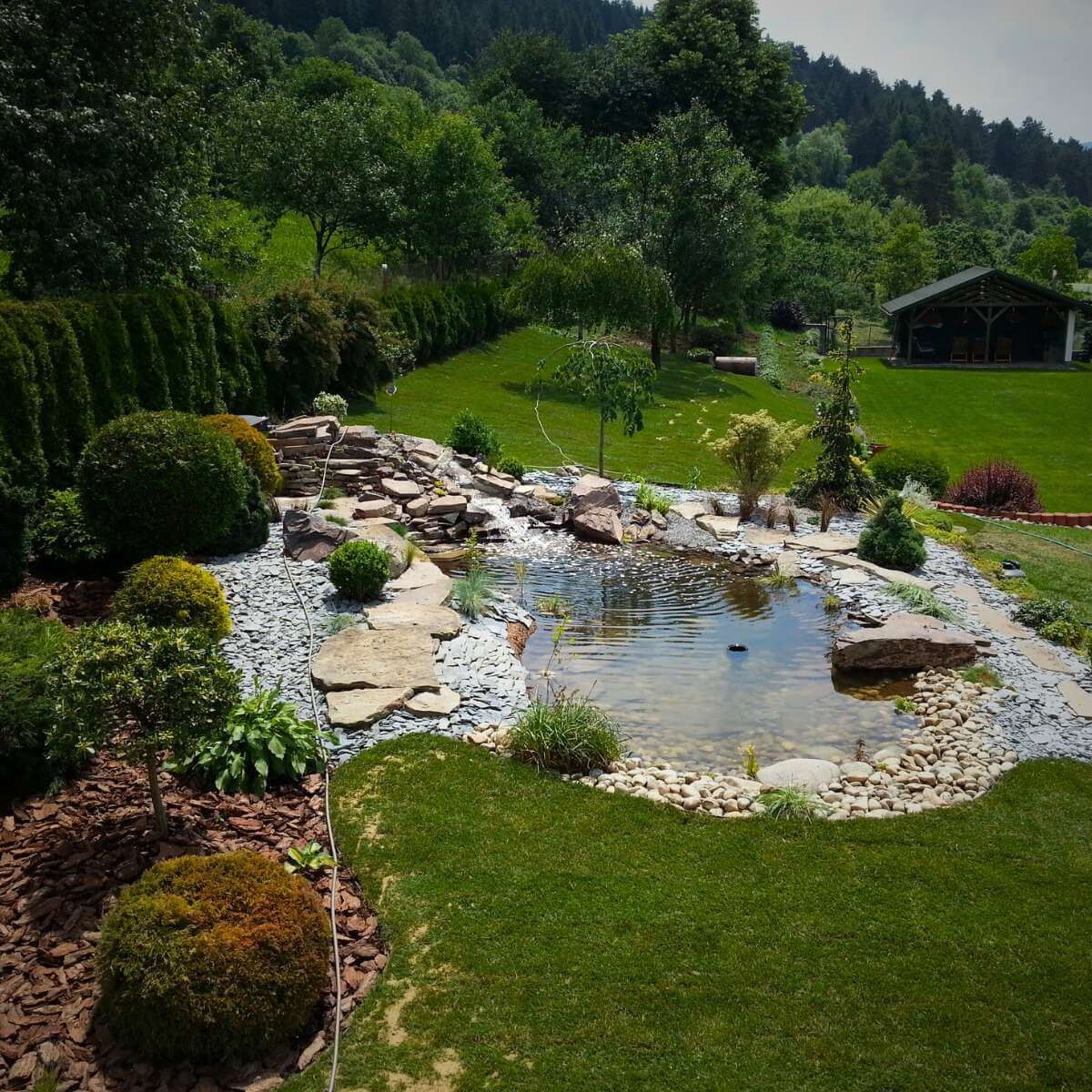 Záhradné jazierko v exteriéri od Dream Garden