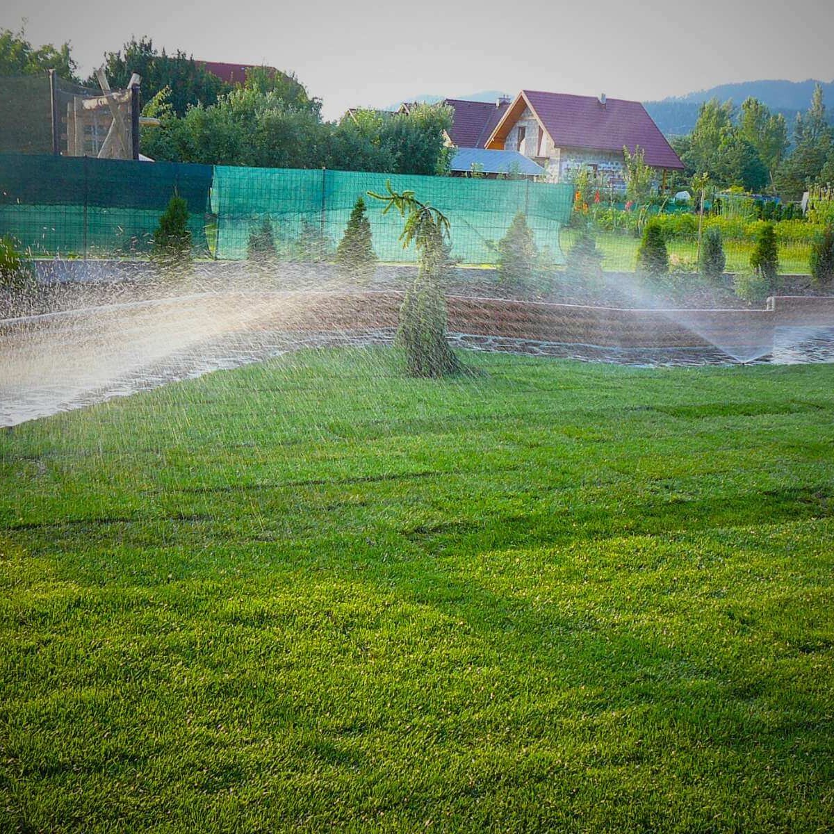 Implementation of an automatic irrigation system in the garden by Dream Garden