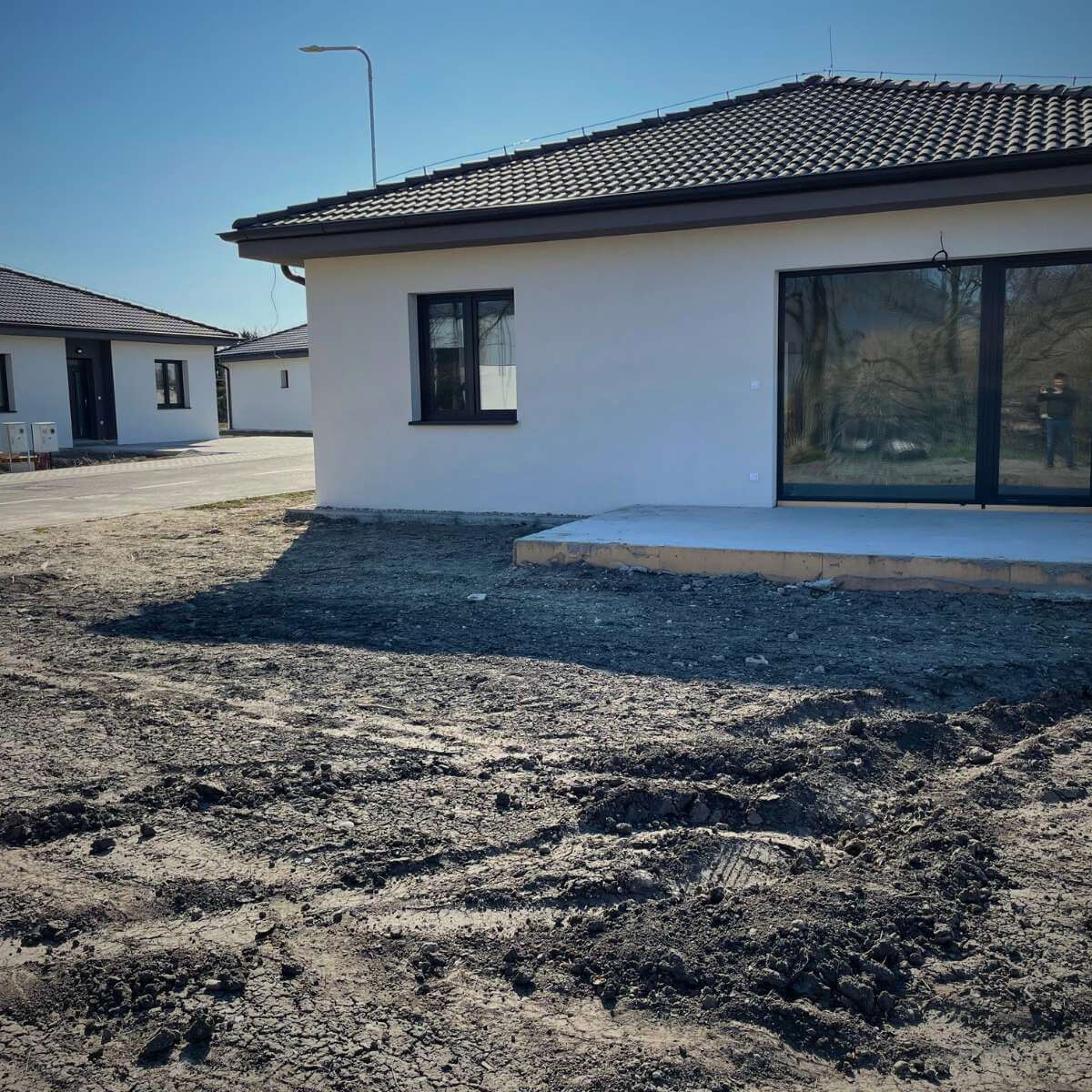 Garden before implementation - undeveloped terrain and unused spaces before the start of work by Dream Garden