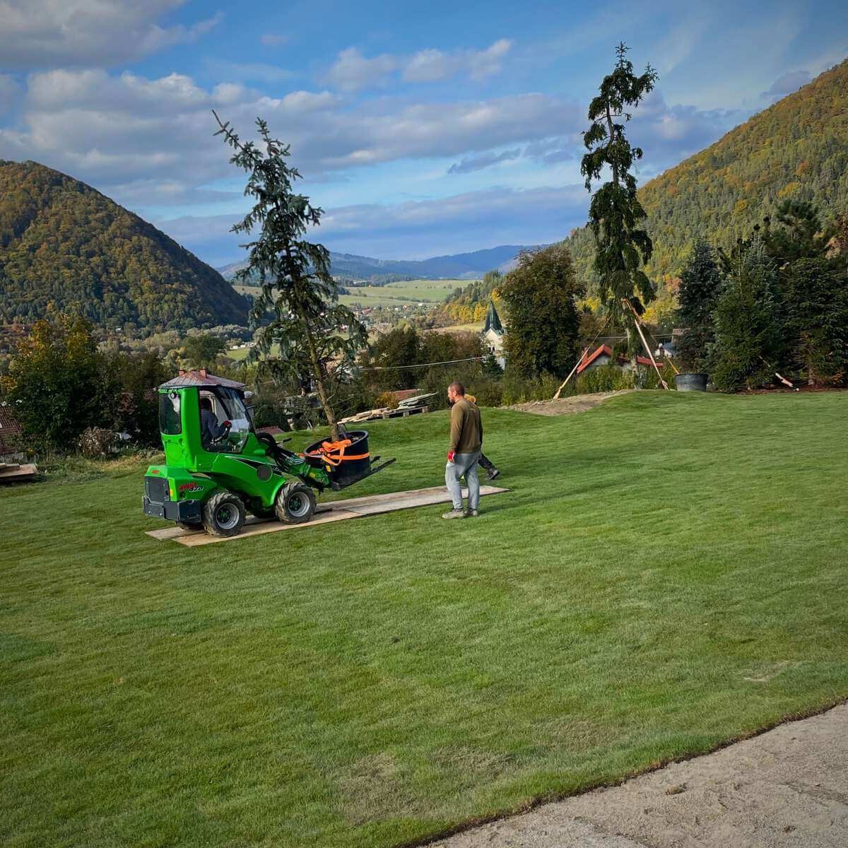 Lawn care in Brodno by Dream Garden