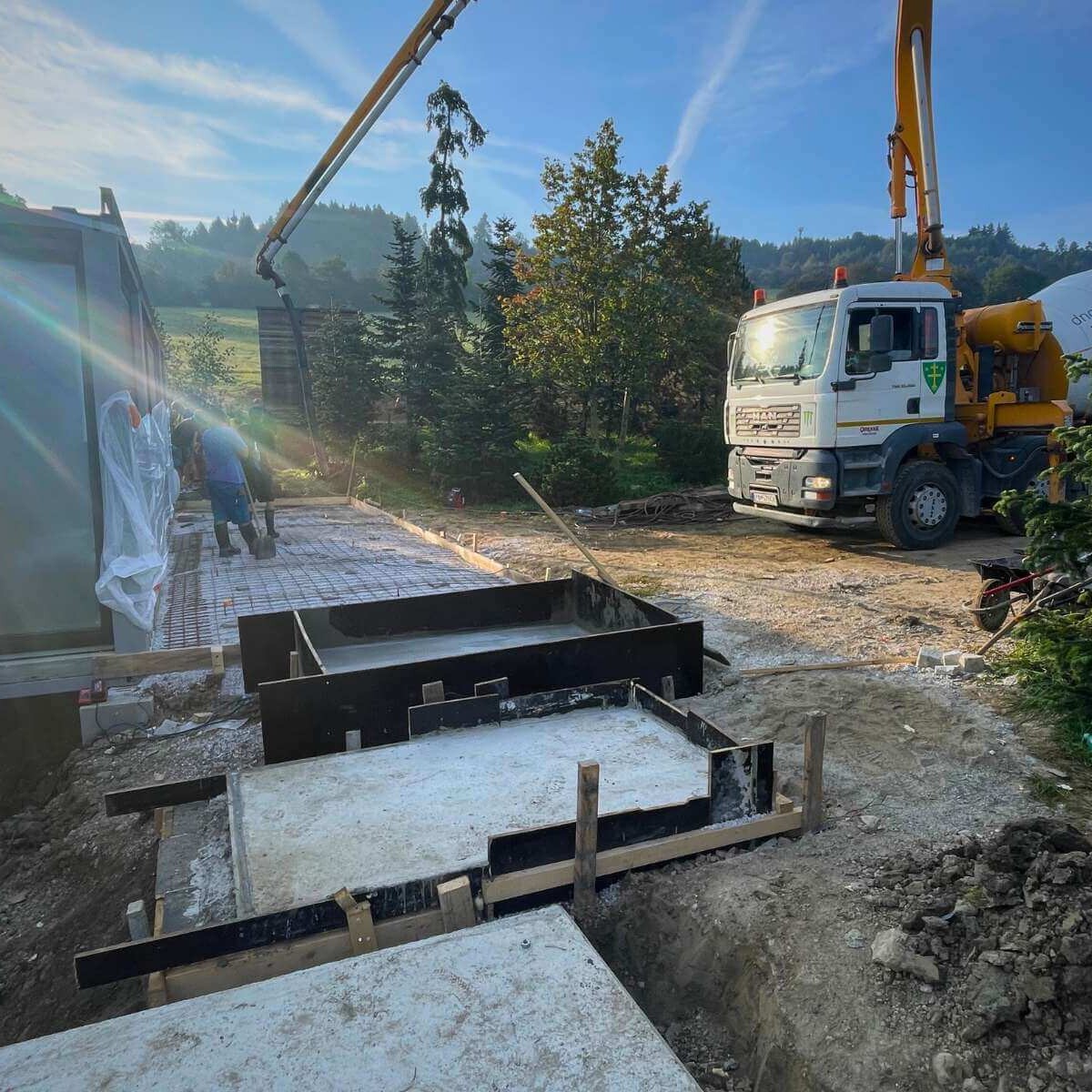 Concreting in the garden from Dream Garden